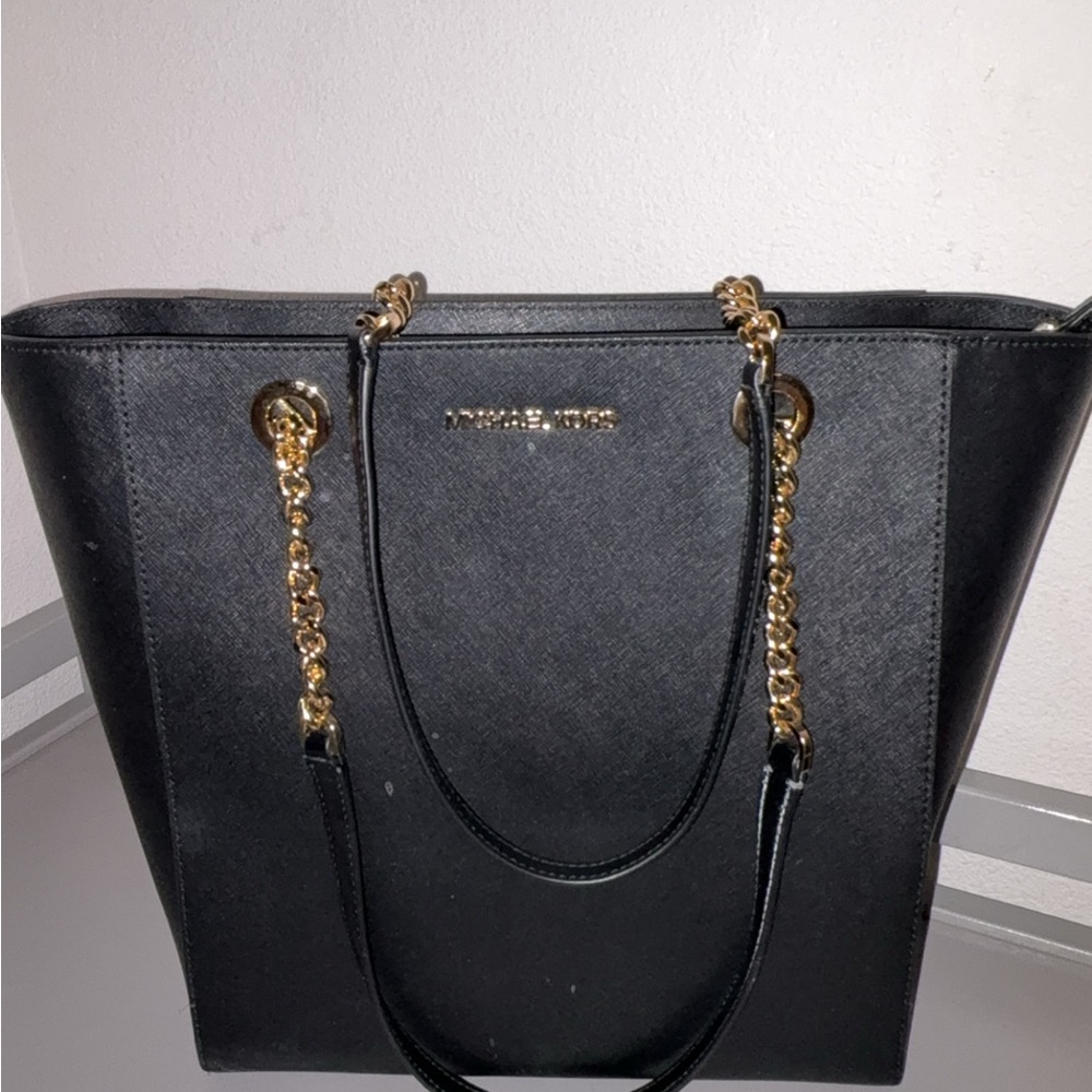 Michael Kors Black Tote Bag